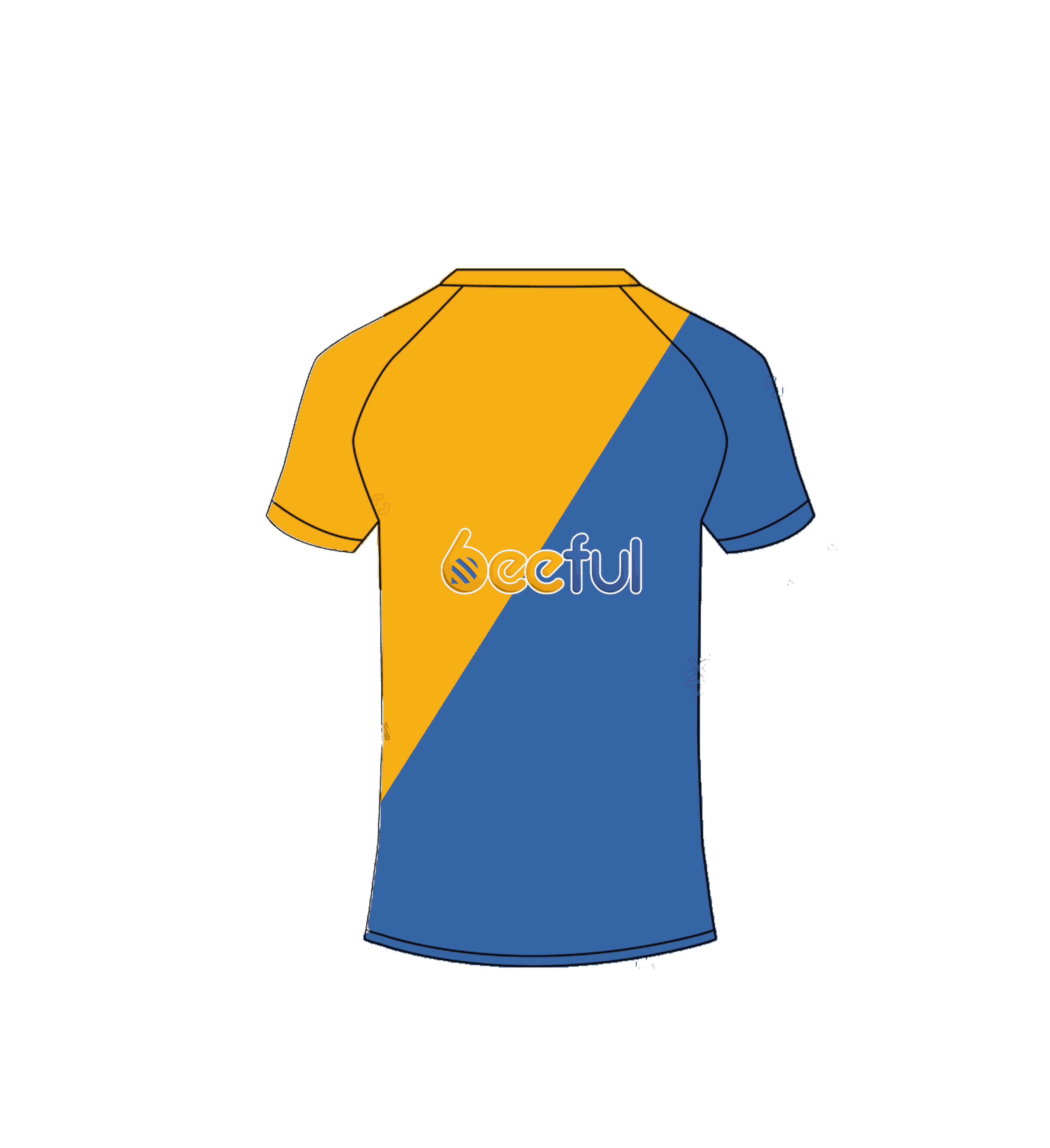 Mesh Football jersey back_11zon